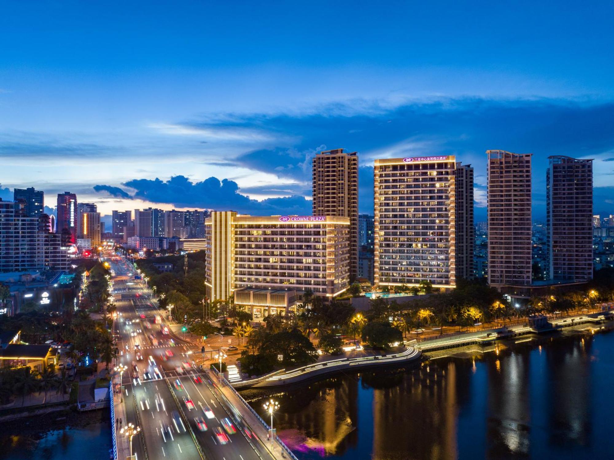 Crowne Plaza Sanya City Center By Ihg Exterior foto